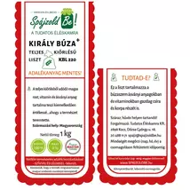 Spájzold Be! Királybúza TELJES KIŐRLÉSŰ liszt  KBL 220  - 1 kg