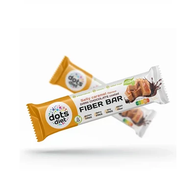 Diétás Fiber Bar -Sós karamellás ízben 40 g