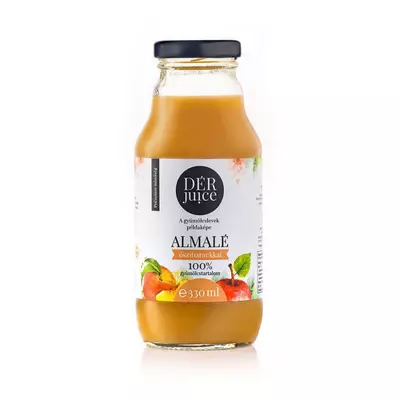 DÉR Juice Almalé Őszibarackkal 100% 0,33 l