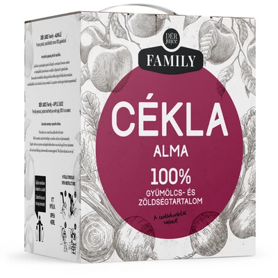 DÉR Juice Family Cékla Almával 3 l 70-30%