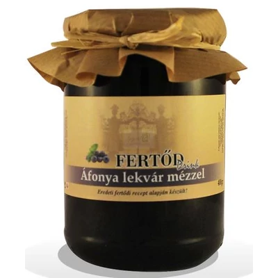 Fertődi áfonyalekvár cukorral és mézzel 400 g