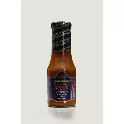 Csípős REX ketchup CUKORMENTES  - Az eredeti 1939-es családi recept alapján 330 g